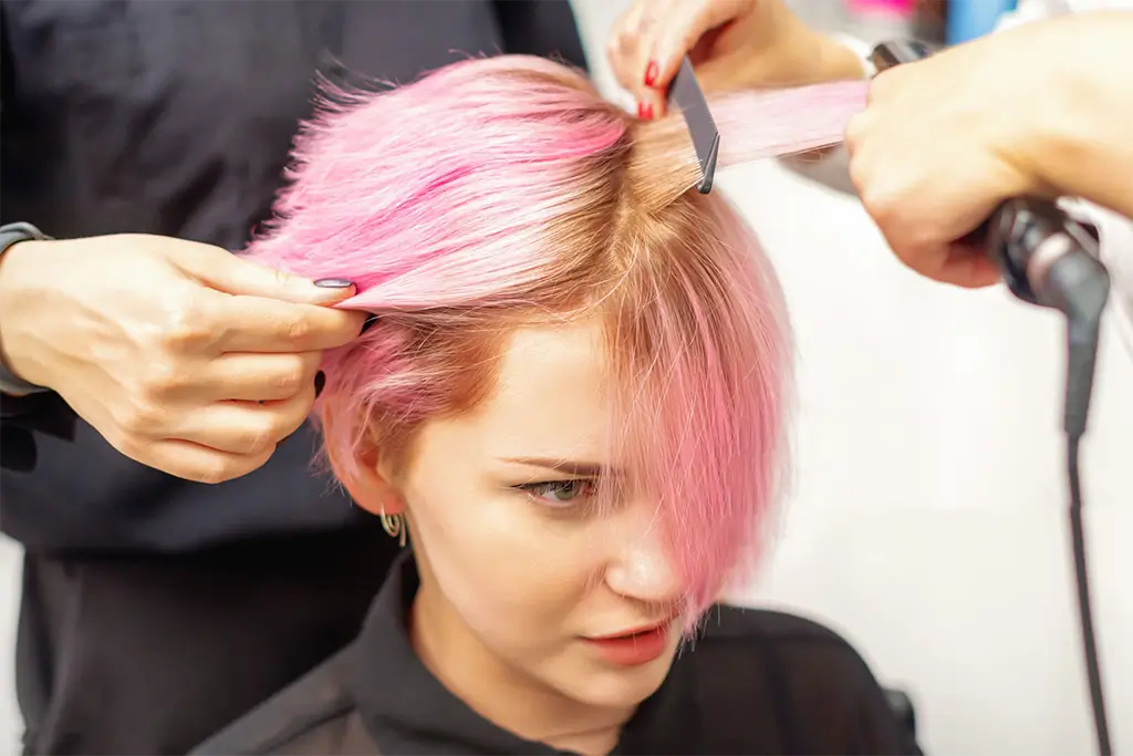 hair styling image